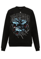 FesFas wolves-print Sweatshirt | Black | Men