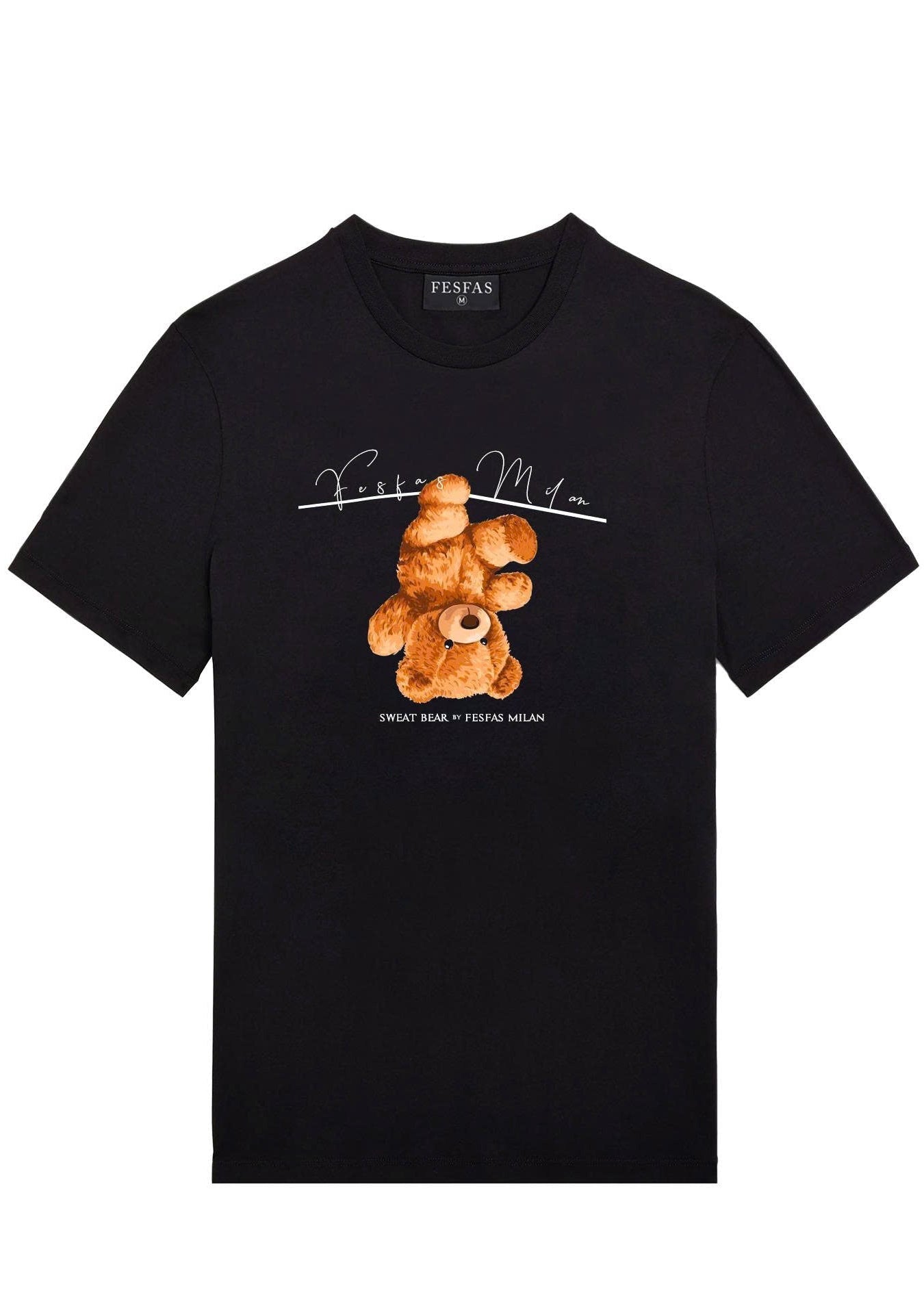 FesFas teddy bear-print | Áo Thun | Nam | Màu Đen