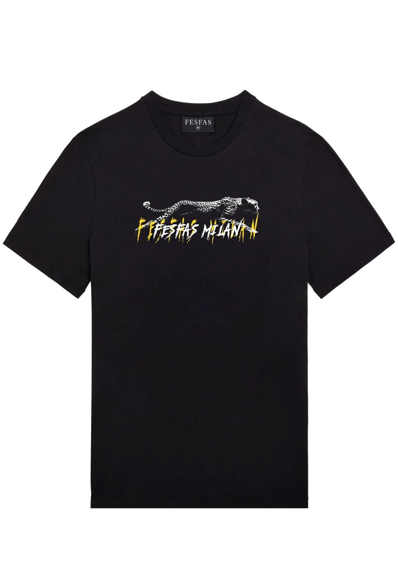 FesFas graphic-print | Áo Thun | Nam | Màu Đen