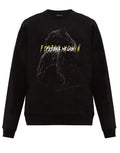 FesFas panther-print Sweatshirt | Black | Men