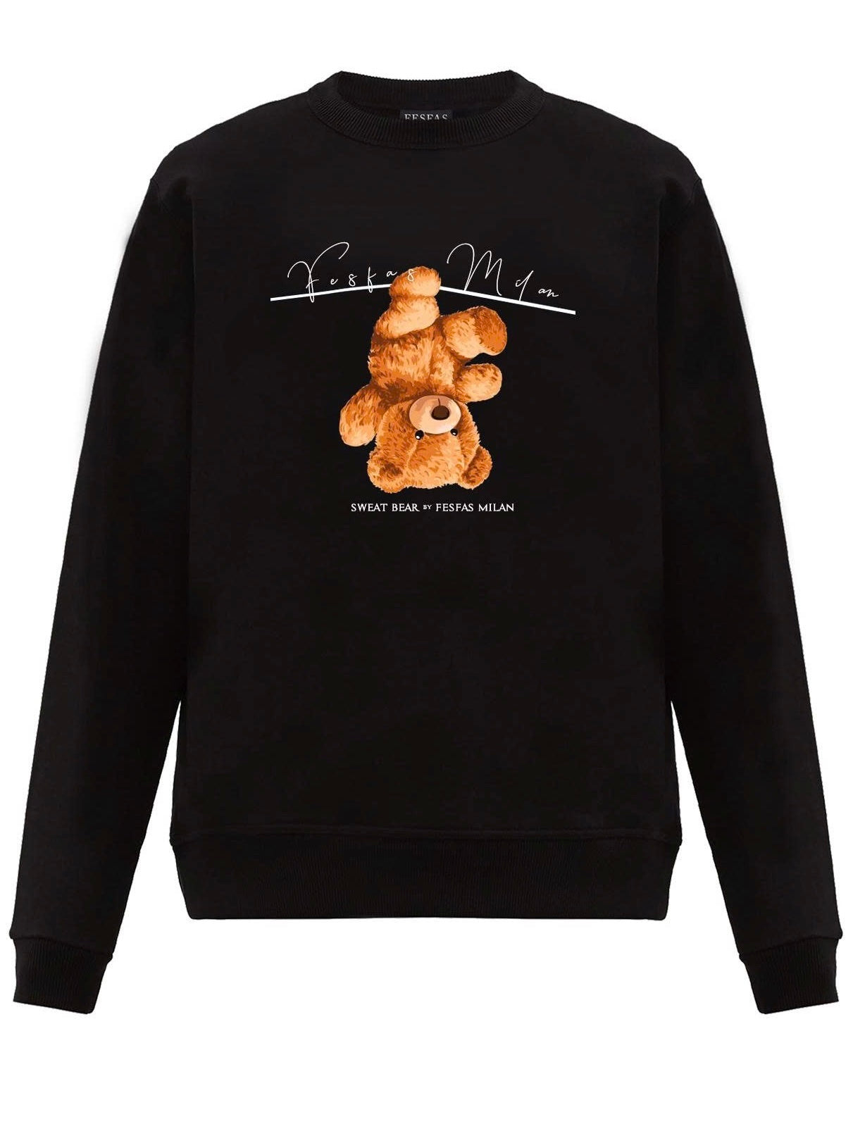 FesFas teddy bear-print Sweatshirt | Black | Men