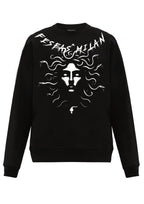 FesFas medusa-print Sweatshirt | Black | Men