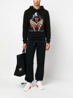 FesFas venom-print Hoodie | Black | Men