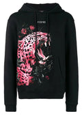 FesFas jaguar-print Hoodie | Black | Men