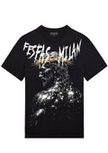 FesFas god-print | Áo Thun | Nam | Màu Đen