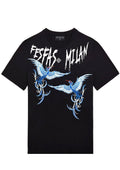 FesFas blue phoenix-print | Áo Thun | Nam | Màu Đen