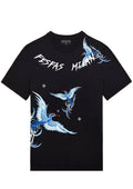 FesFas blue phoenix-print | Áo Thun | Nam | Màu Đen