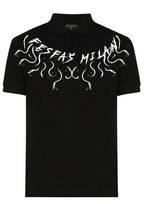 FesFas graphic-print | Áo Polo | Nam | Màu Đen