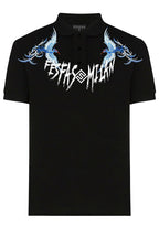 FesFas blue phoenix-print | Áo Polo | Nam | Màu Đen