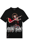 FesFas bone knight-print | Áo Thun | Nam | Màu Đen