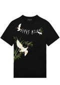 FesFas crane-print | Áo Thun | Nam | Màu Đen