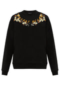 FesFas flowers-print Sweatshirt | Black | Men