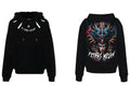 FesFas tattoos-print Hoodie | Black | Men
