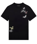 FesFas butterflies-print | Áo Thun | Nam | Màu Đen