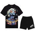 FesFas tiger face-print | Bộ T-Shirt | Nam | Màu Đen